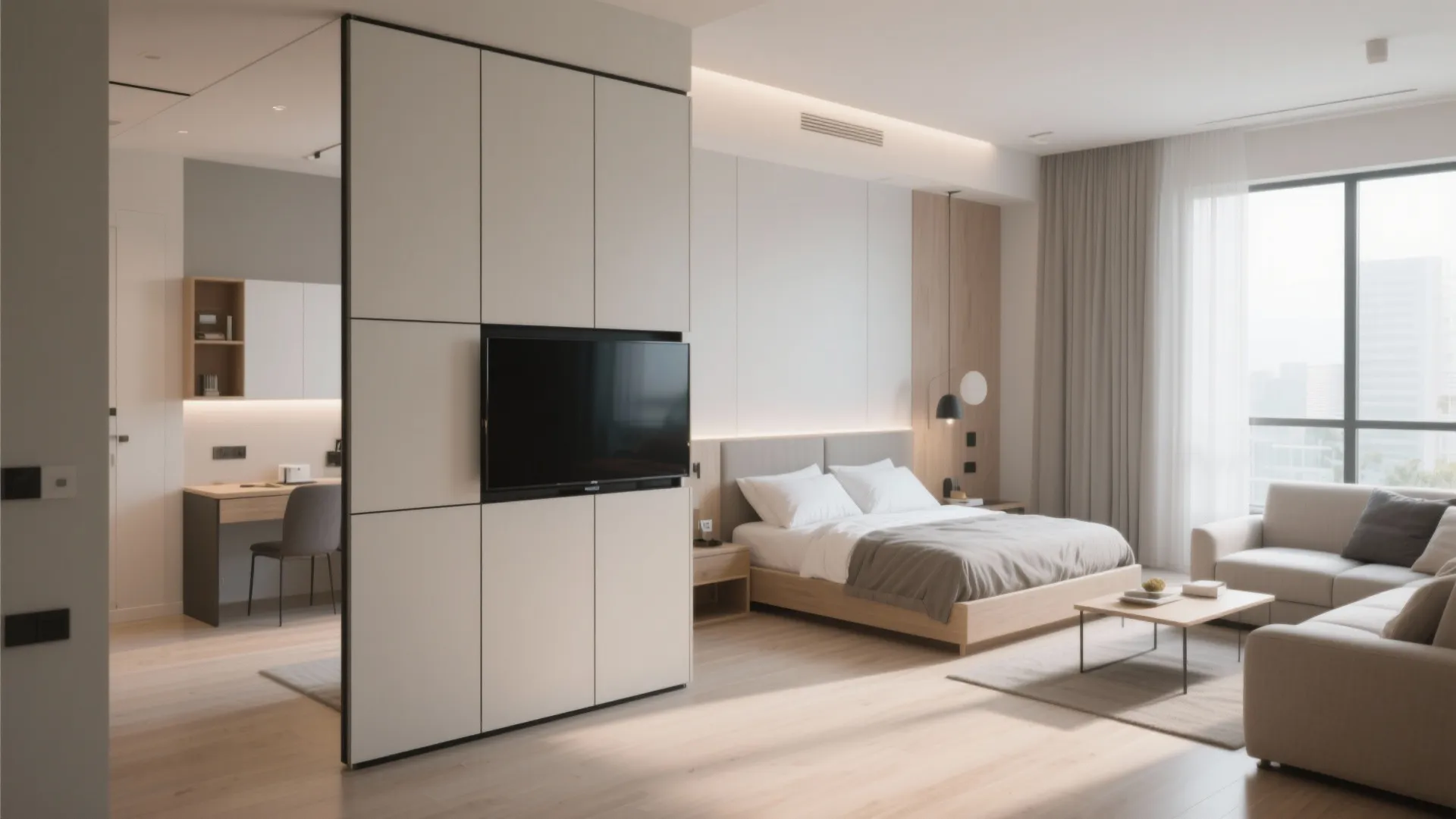 Multi-Functional Panel Divider