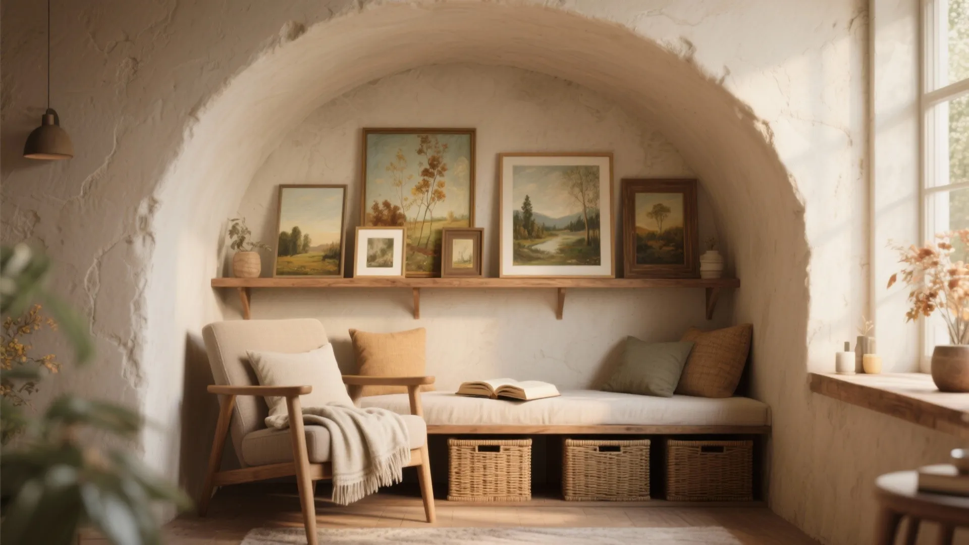 3. Rotate Art in a Dedicated Nook