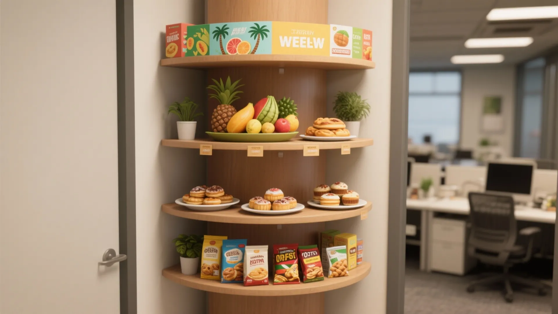 3. The Rotating Theme Shelf — Budget Friendly