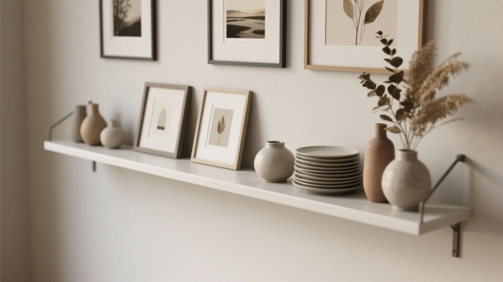 4. Rotating seasonal wall shelf