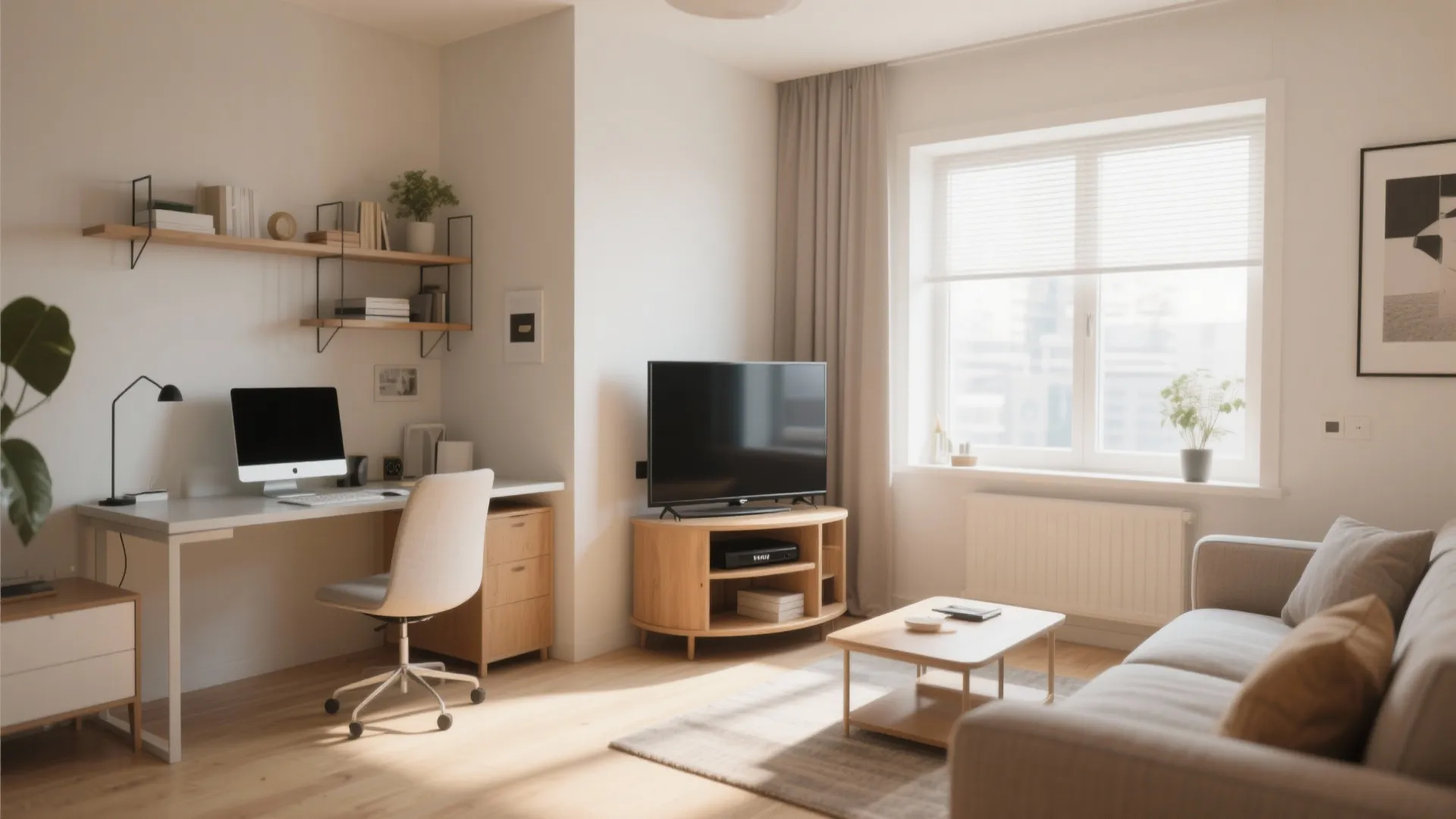 1. Use a Rotating TV Stand