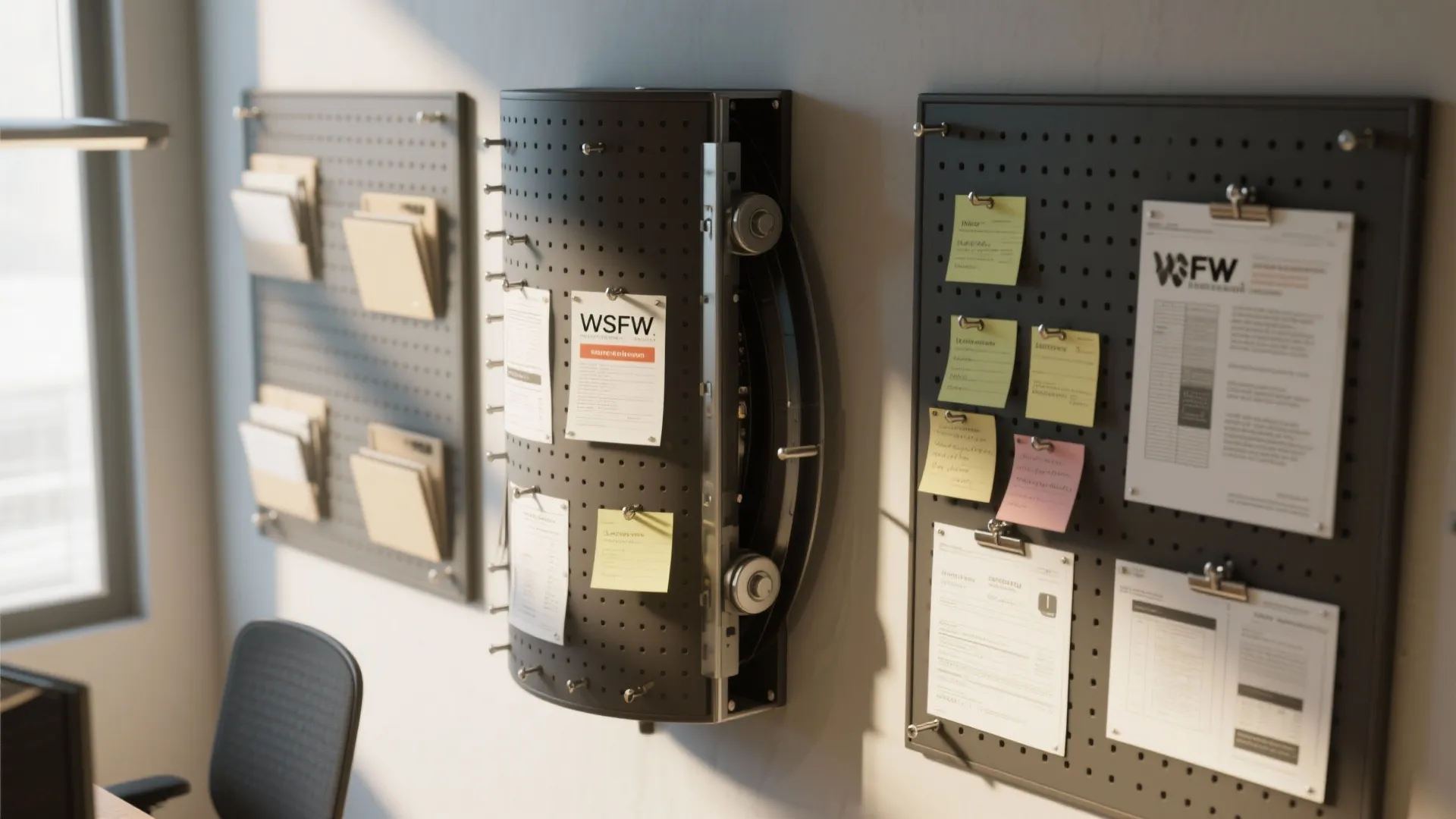 Rotating Inspiration Wall