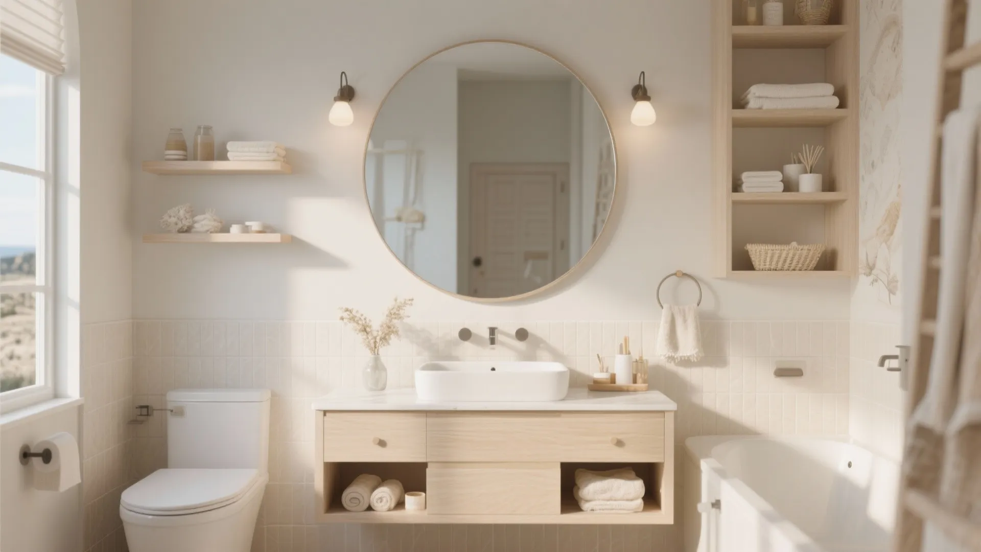 Round Statement Pieces