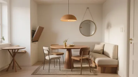 5 Small Space Round Dining Table Ideas