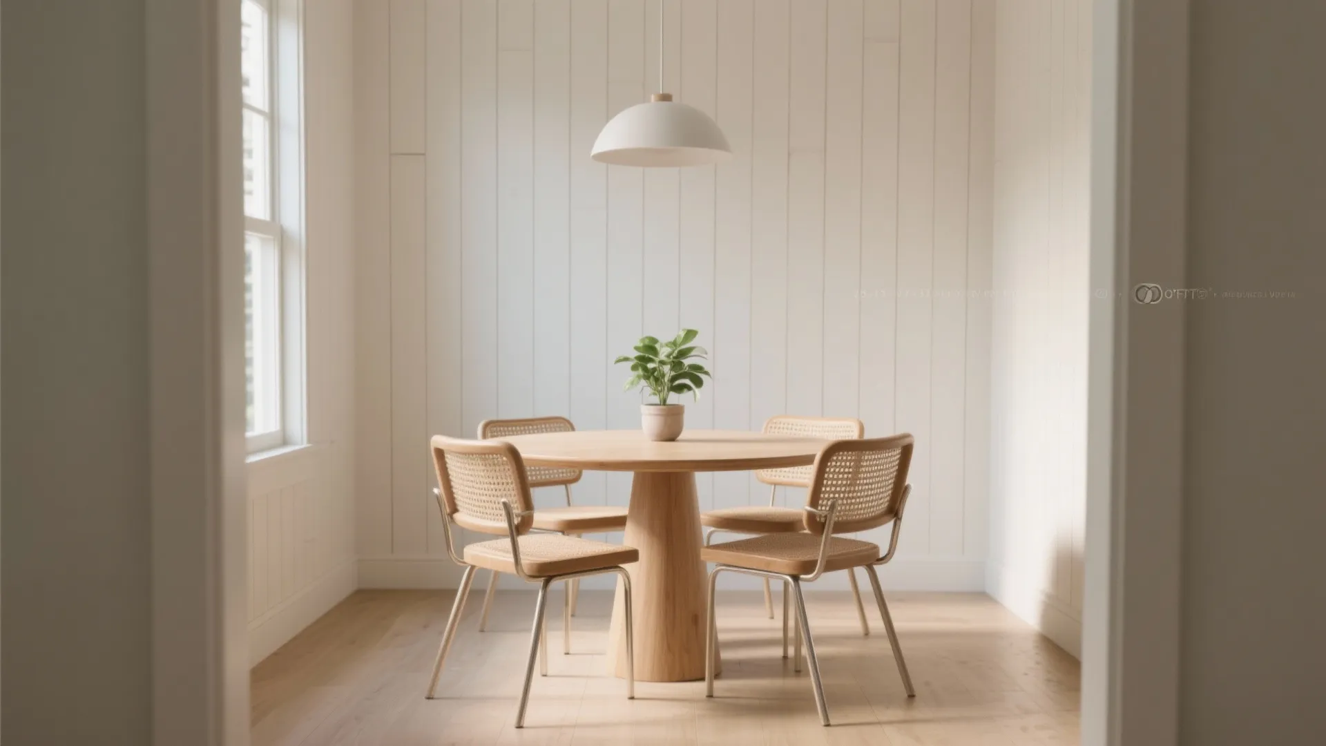 3. Round tables for better flow (and fewer bangs)