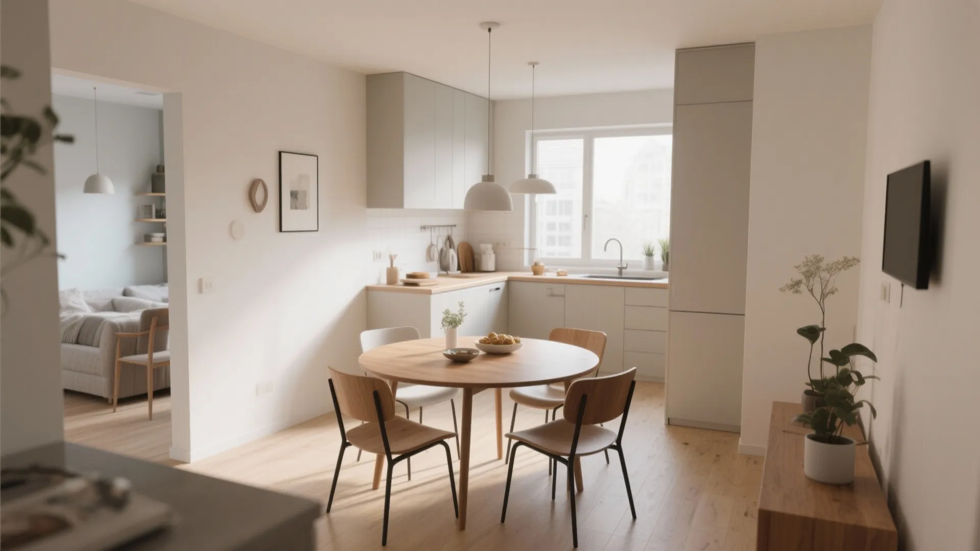 3. Opt for a Round Dining Table