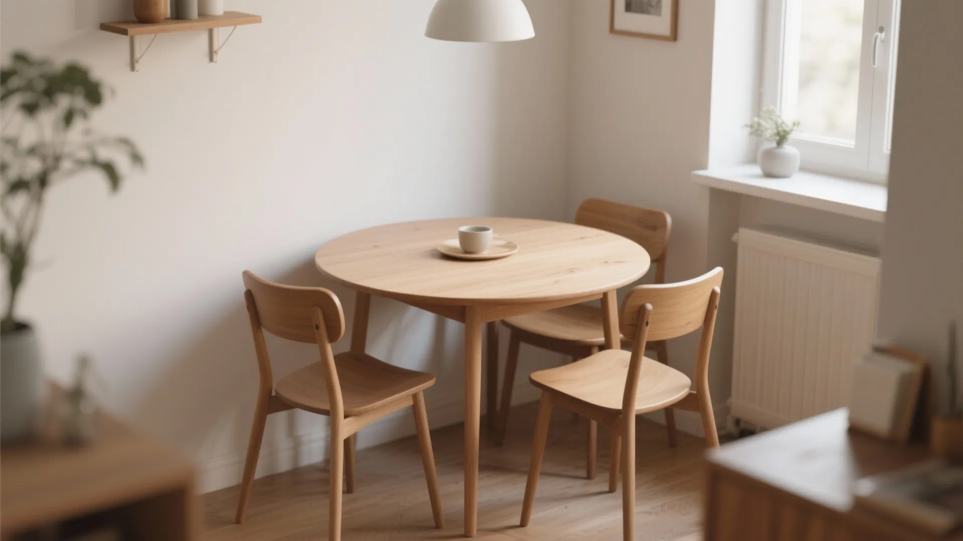 1. Go Round with Your Dining Table