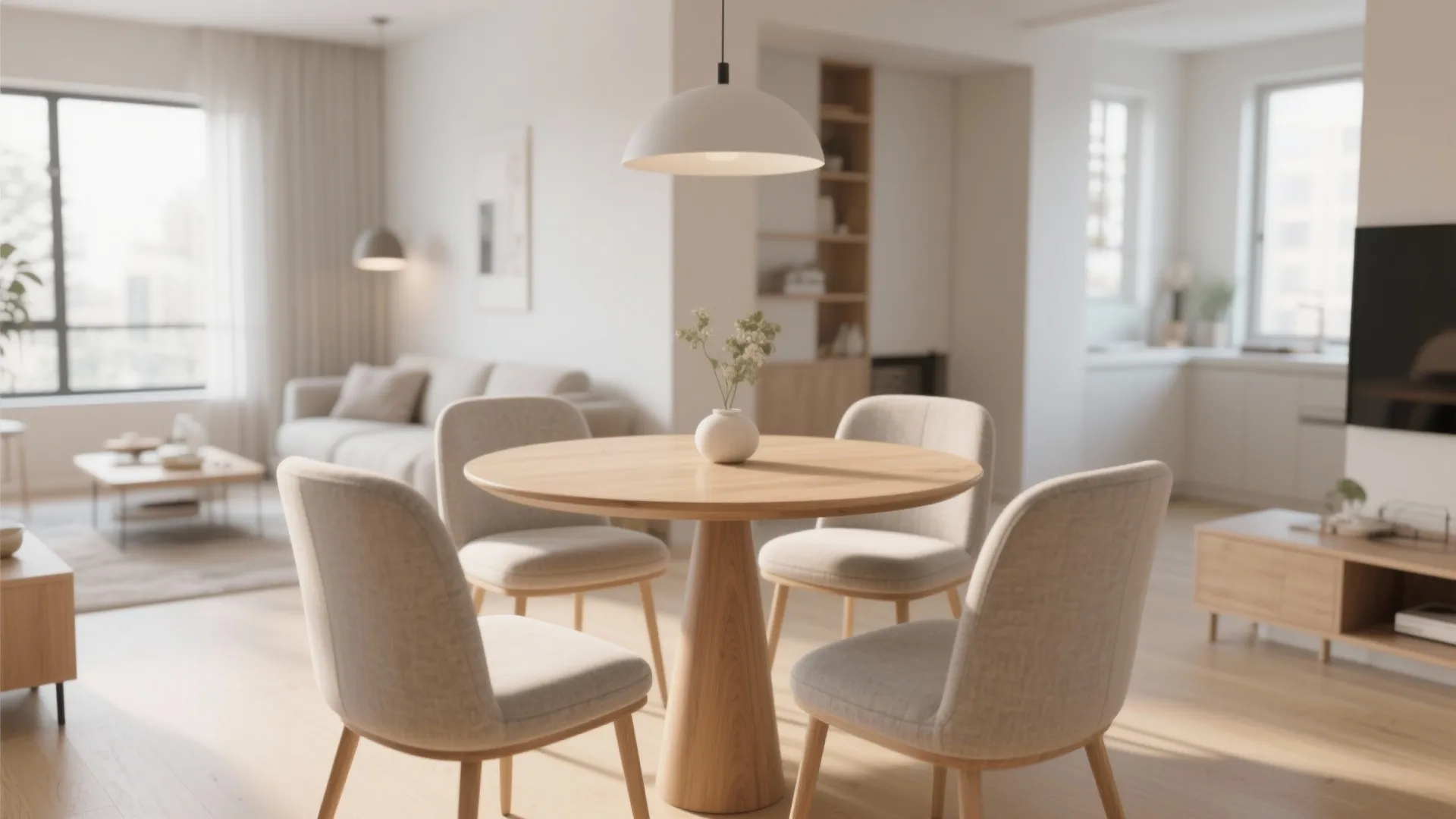 1. Use a Round Dining Table