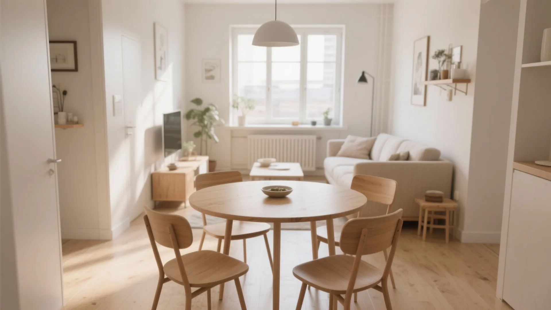 2. Go for a Round Dining Table