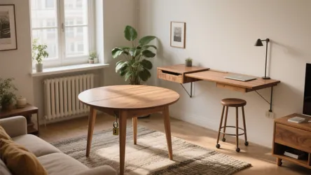 Round Drop Leaf Tables: 5 Small-Space Ideas