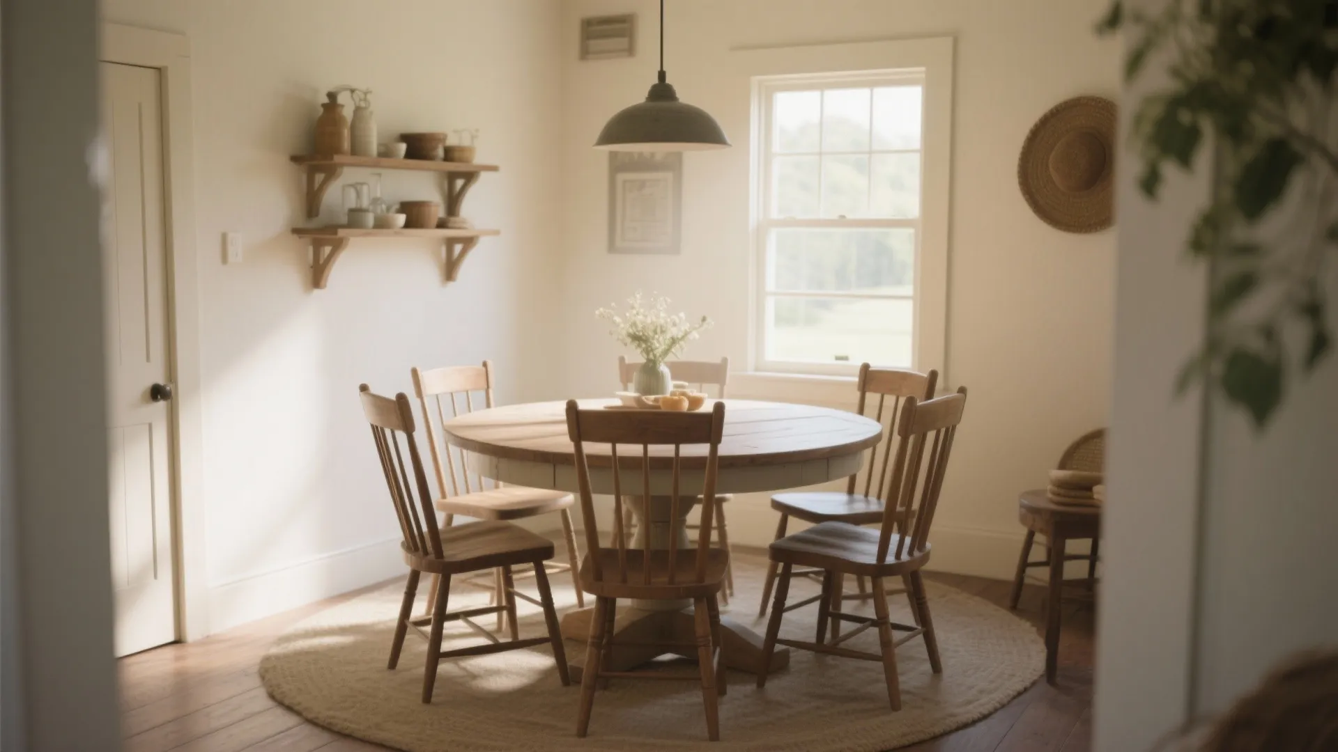 9. Round Farmhouse Tables