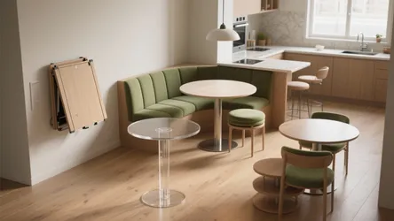 Round Small Kitchen Table and Chairs: 5 Ideas