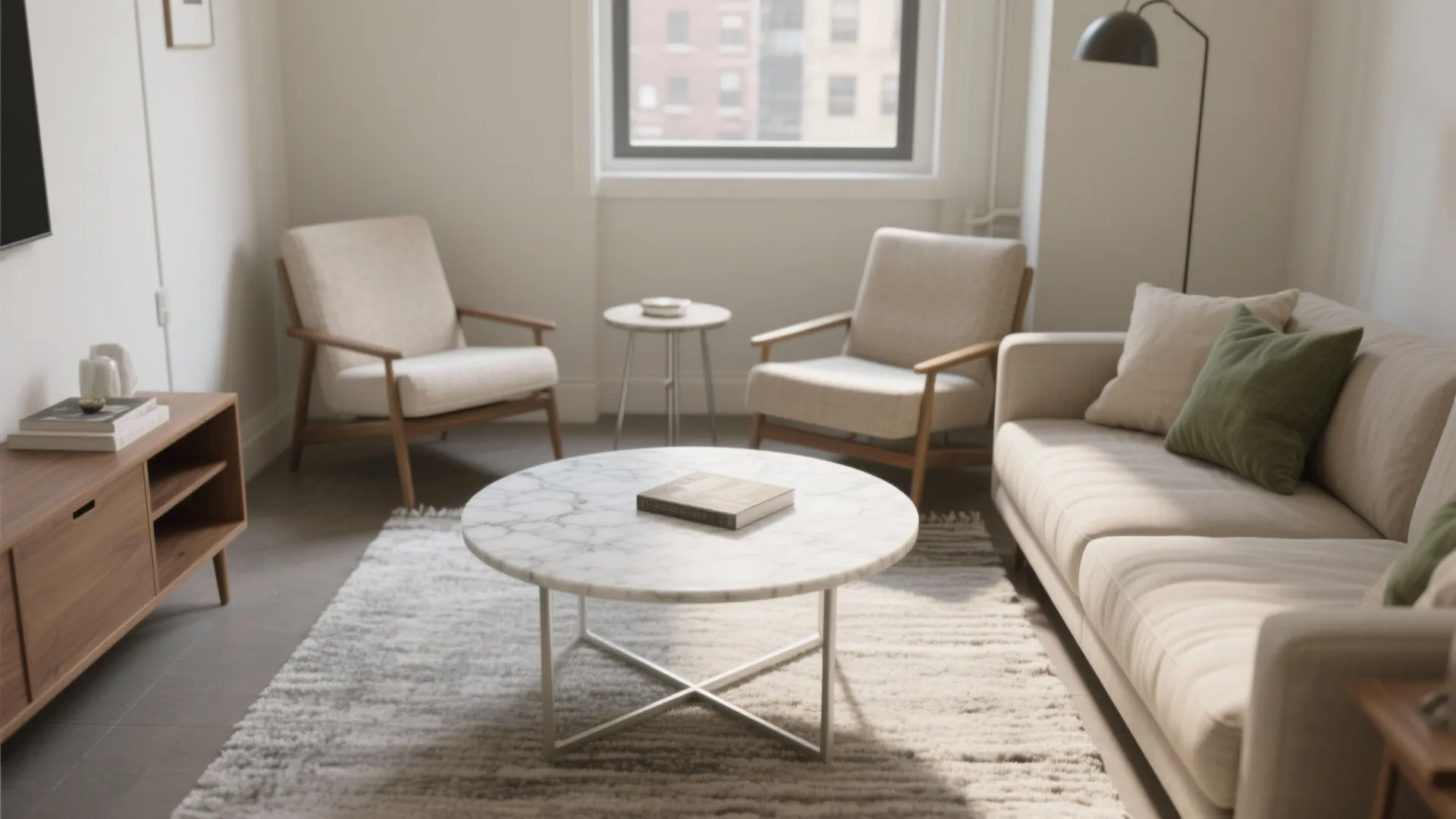 Small Round Marble Coffee Table: Stylish Space-Saving Guide