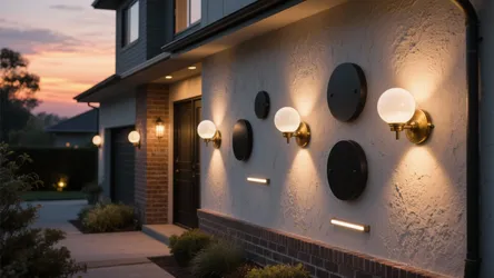 5 Round Outdoor Wall Light Ideas