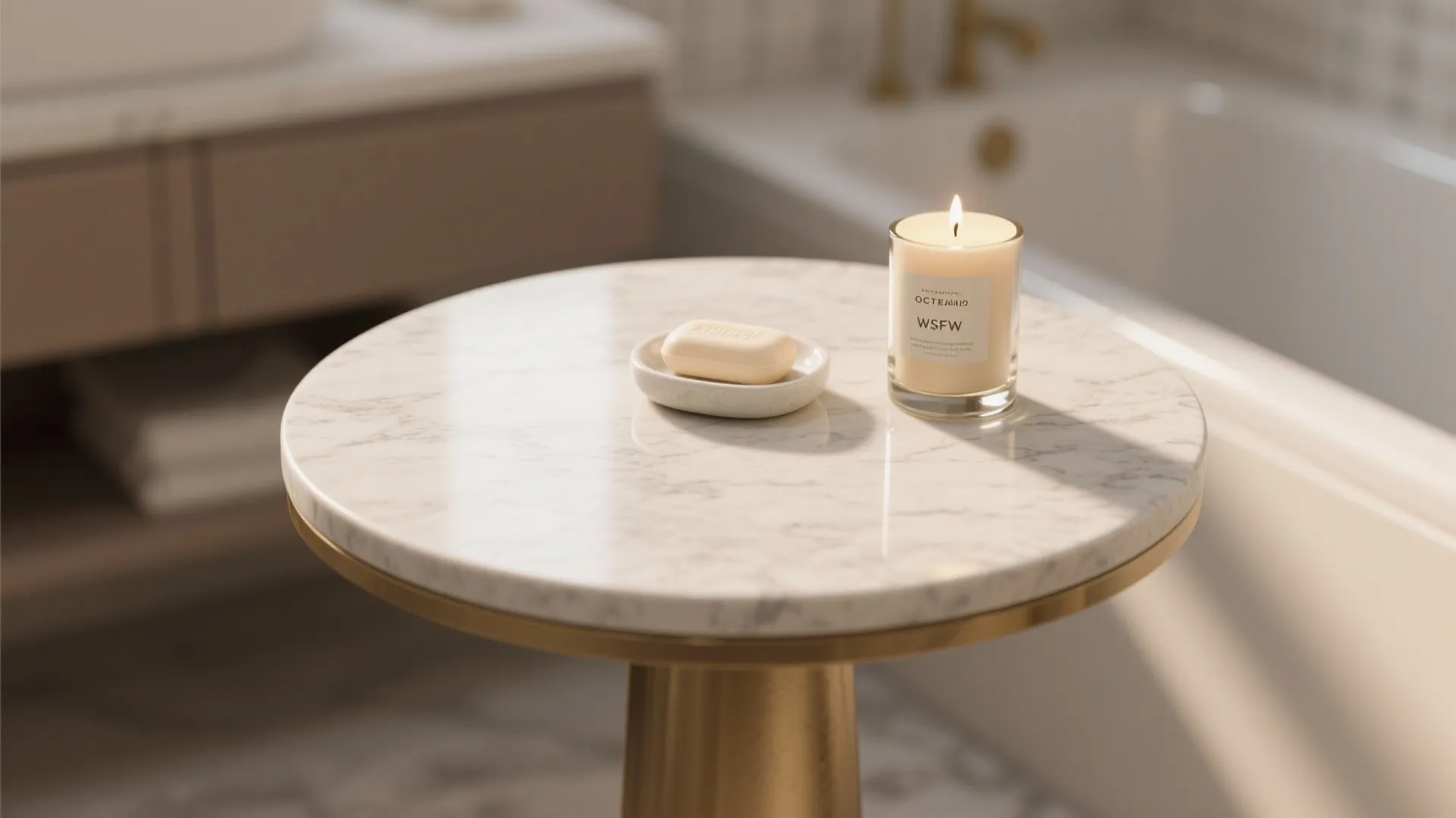 2. Round pedestal table