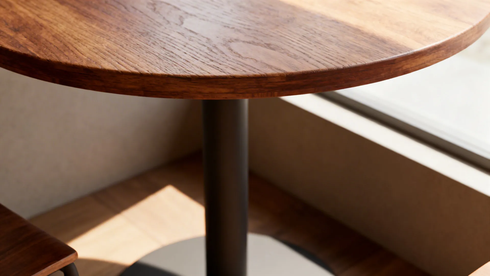 1. Round pedestal table