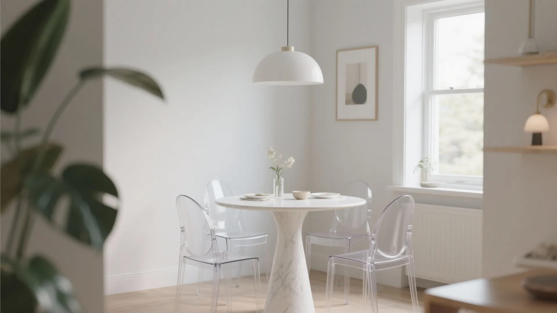 3. Round pedestal tables