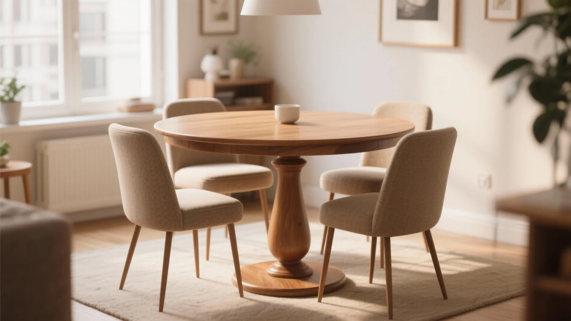 Round Pedestal Table