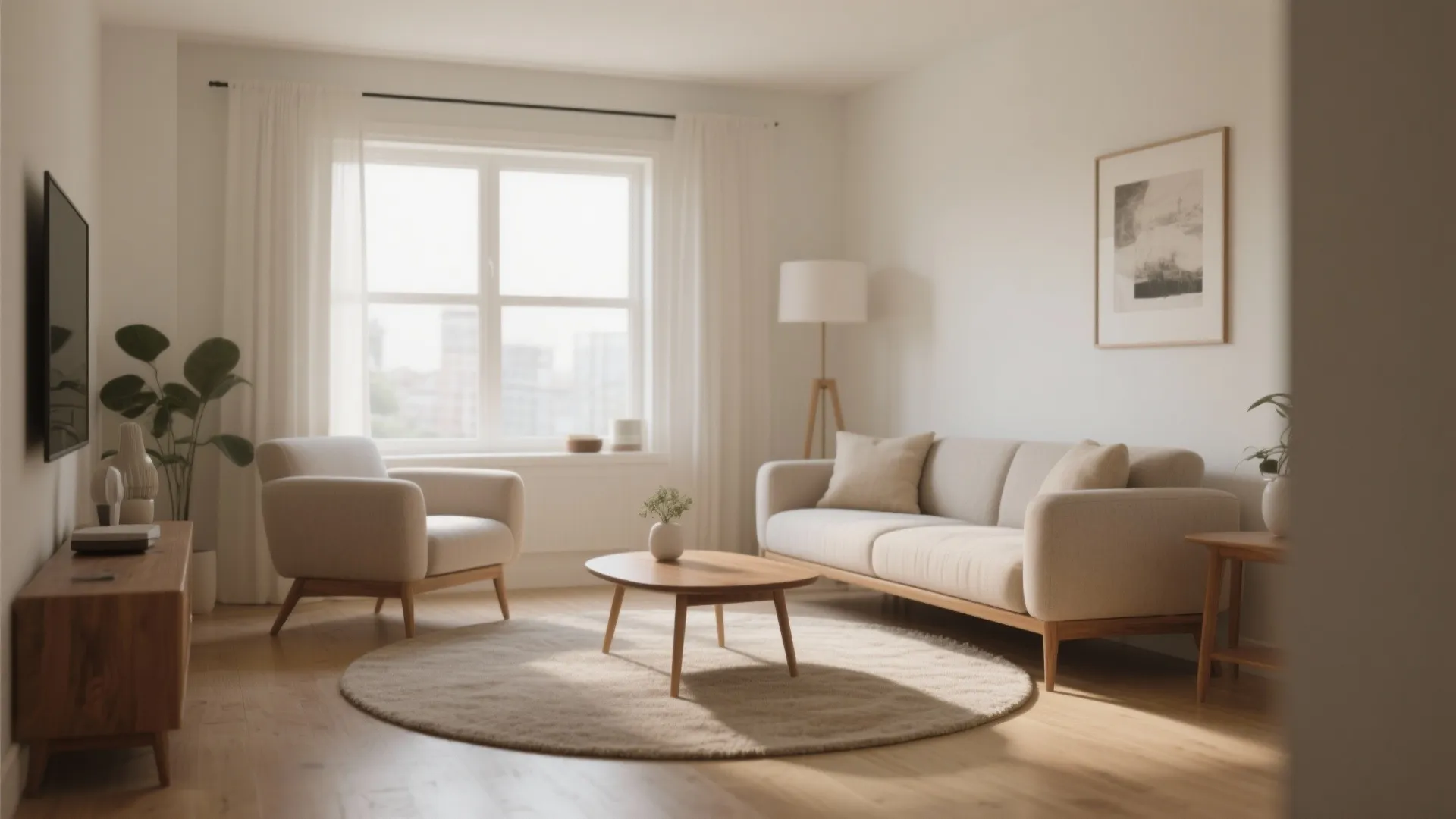 9. Round Rug Softness