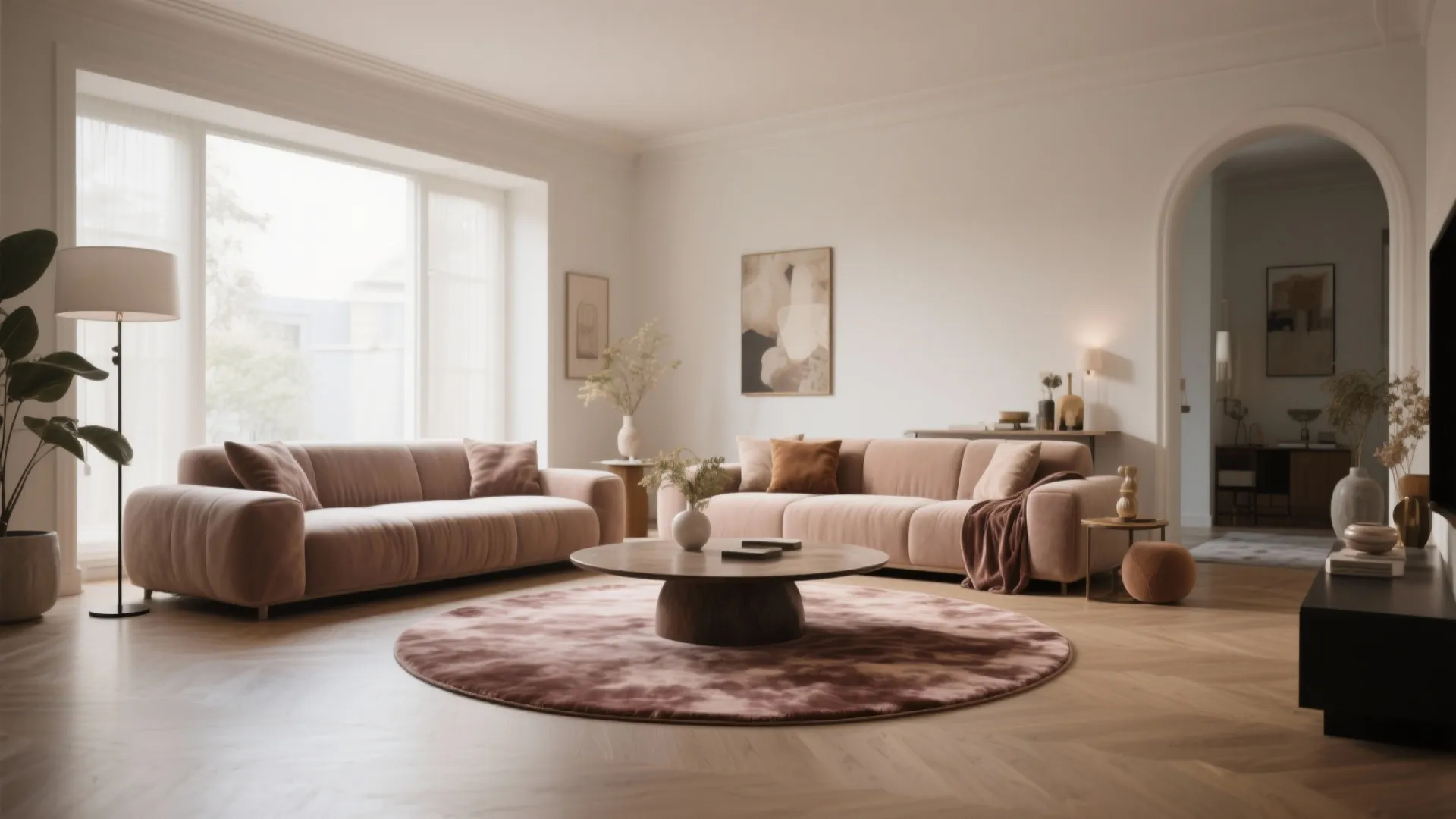 9. Playful Round Rugs