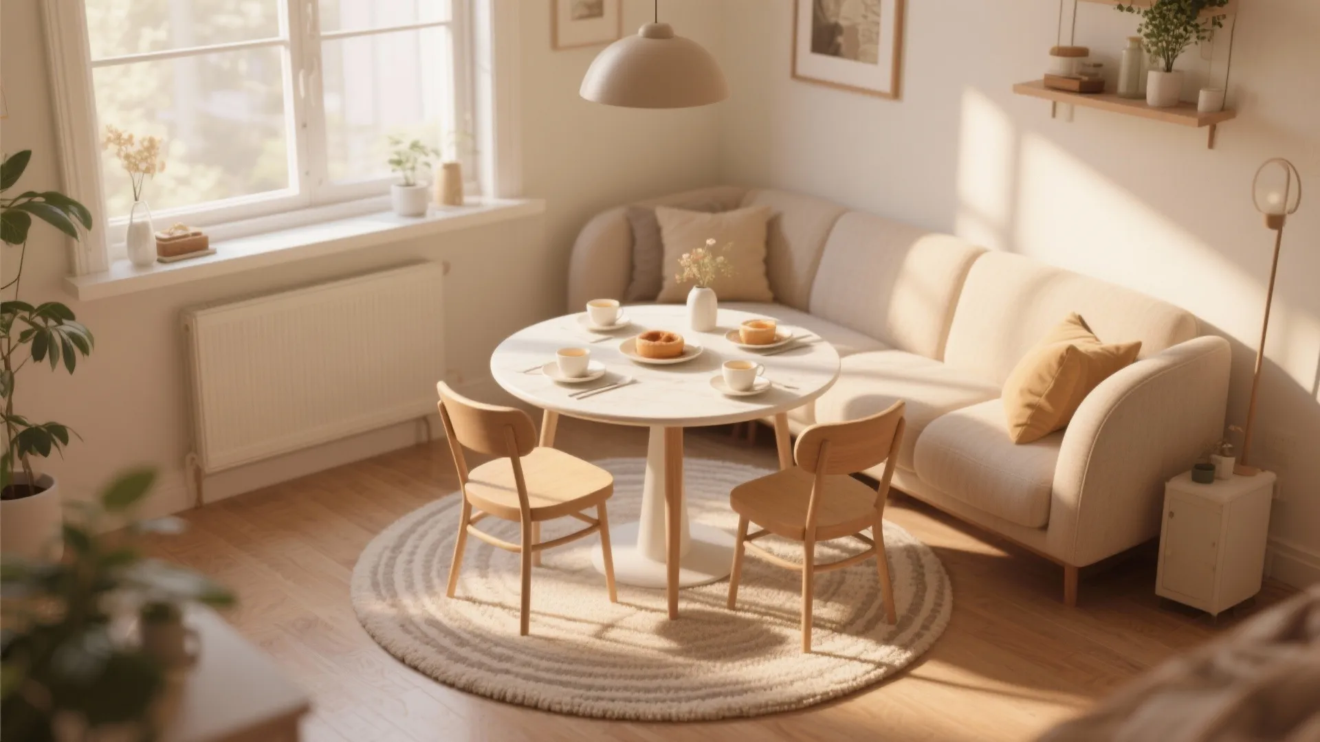 4. Round Rugs for Round Tables