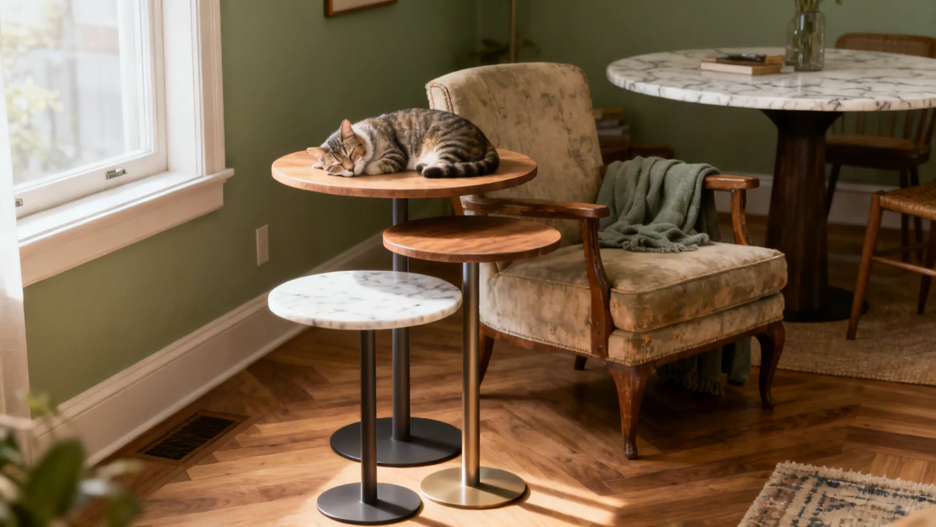 5 Round Side Table Ideas for Small Living Rooms