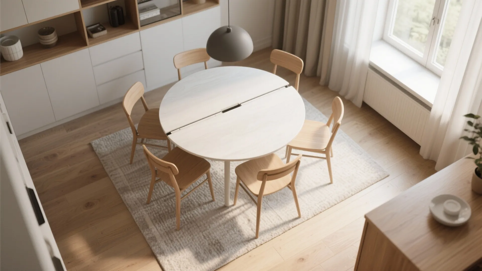 3. Round Tables and Flexible Shapes