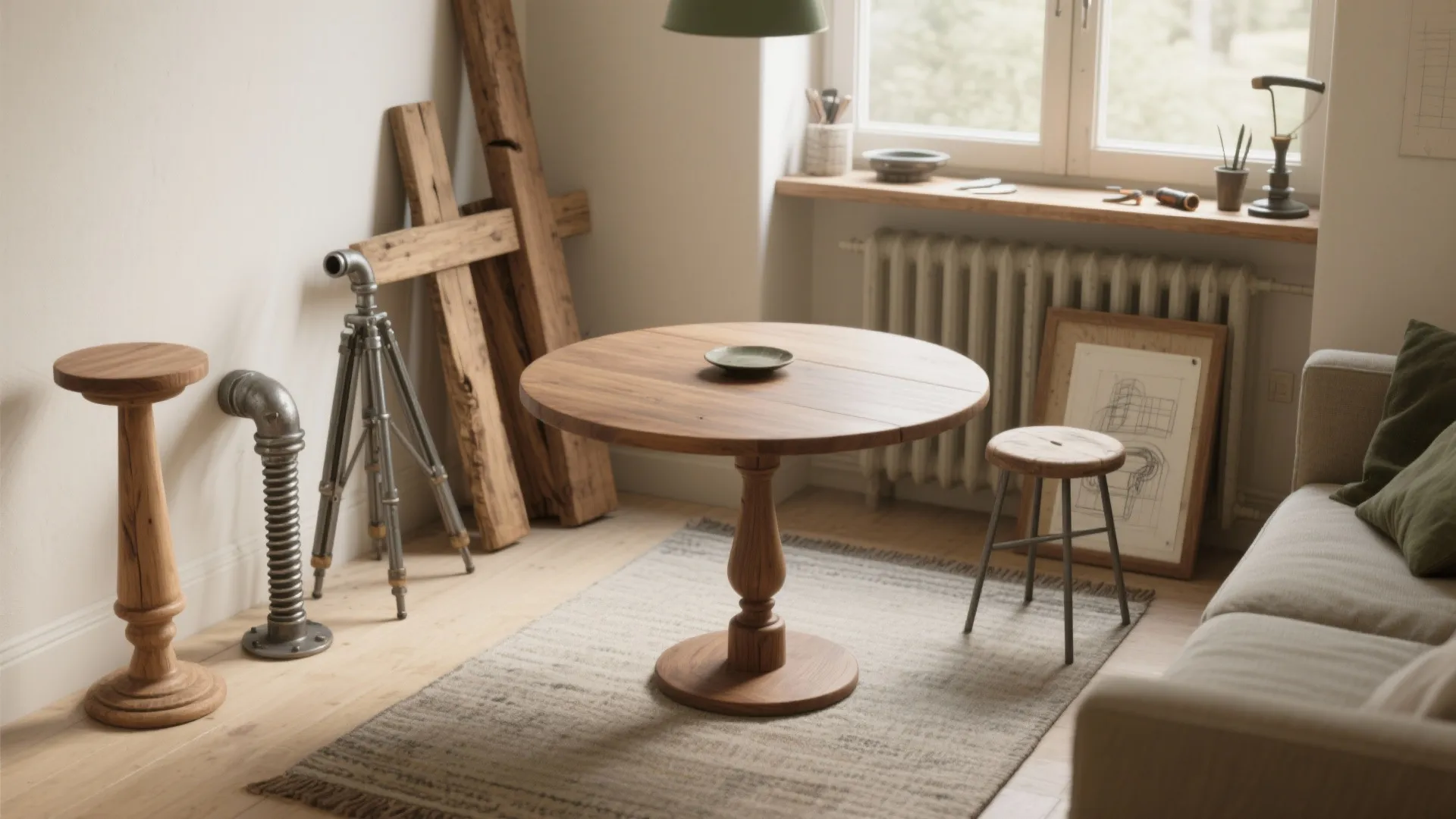 DIY Round Table Base Ideas: 5 Creative Builds: Five practical, budget-friendly DIY round table base ideas I’ve built and tested for small spaces and big personalities