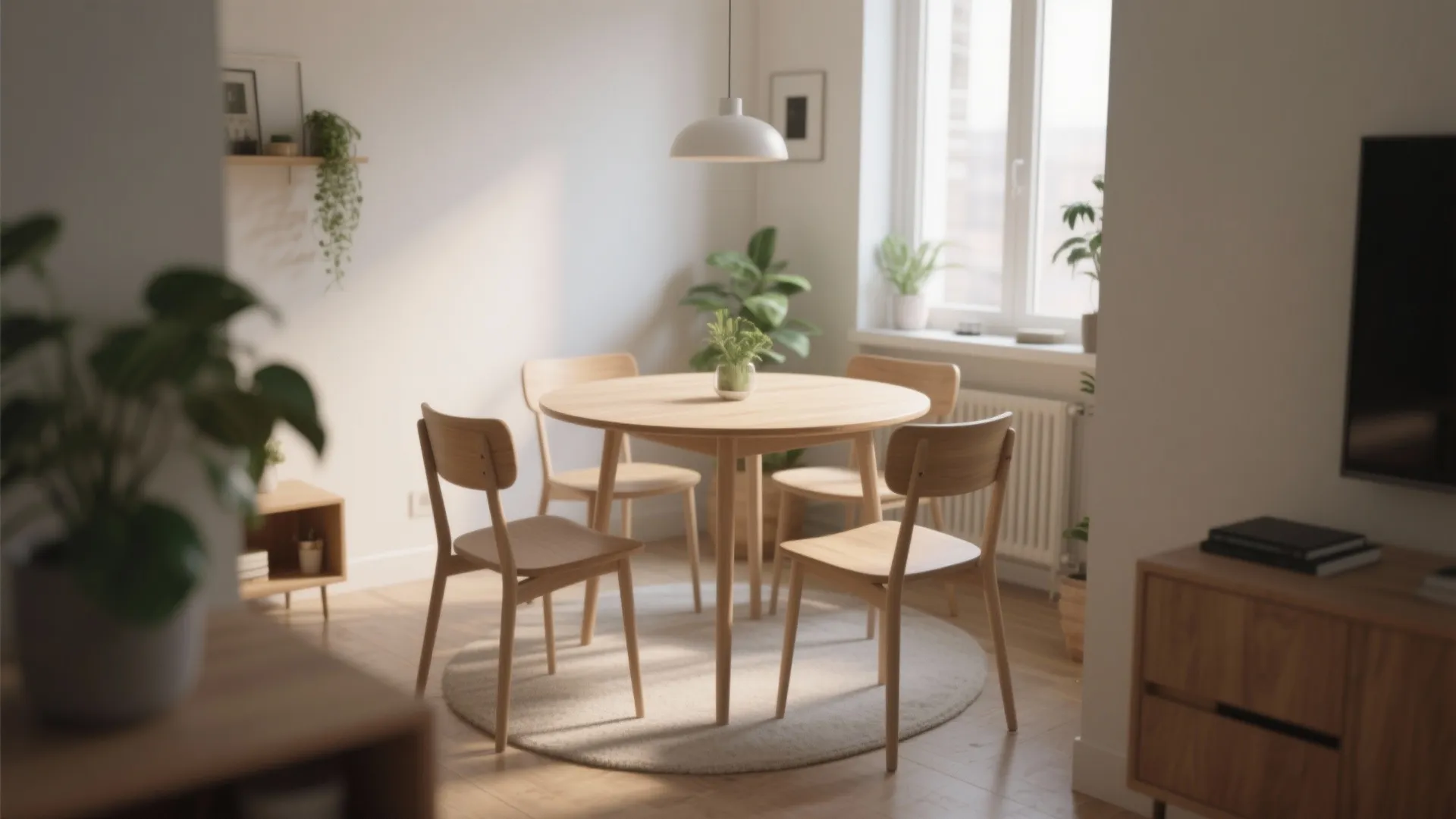 1. Round table for better flow