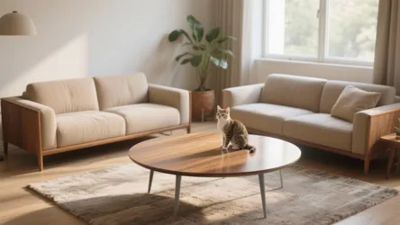 Round Coffee Table for Small Living Room — 5 Ideas