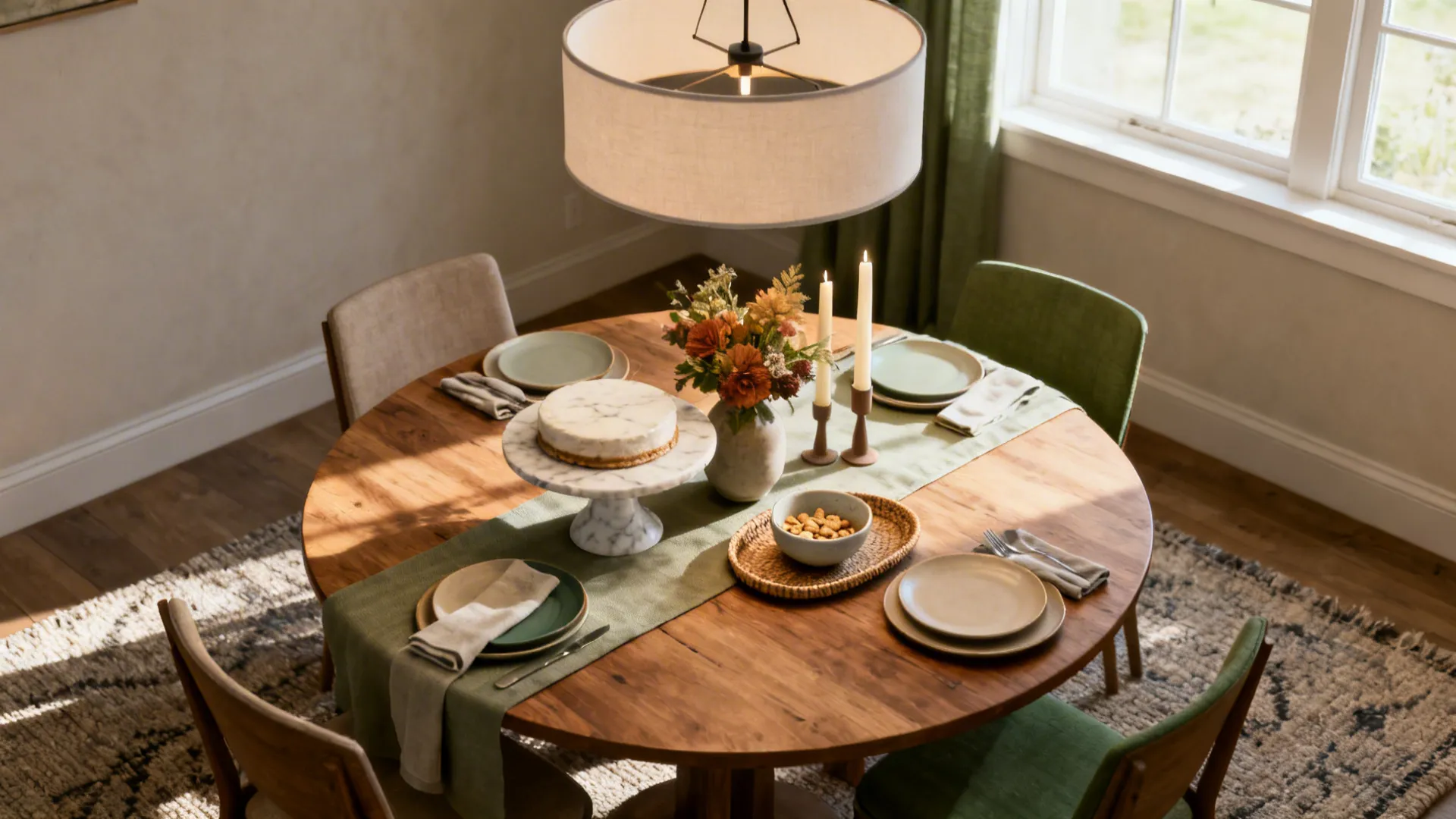 5 Fresh Ways to Style a Round Dining Table