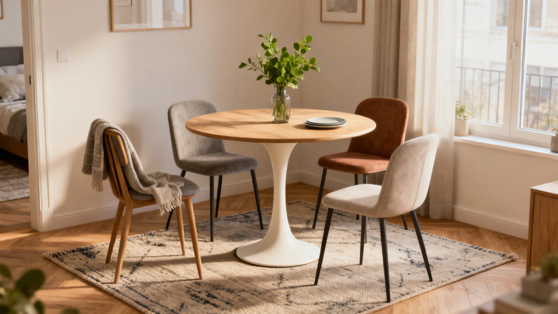 Round Dining Table Ideas — 5 Small-Space Picks