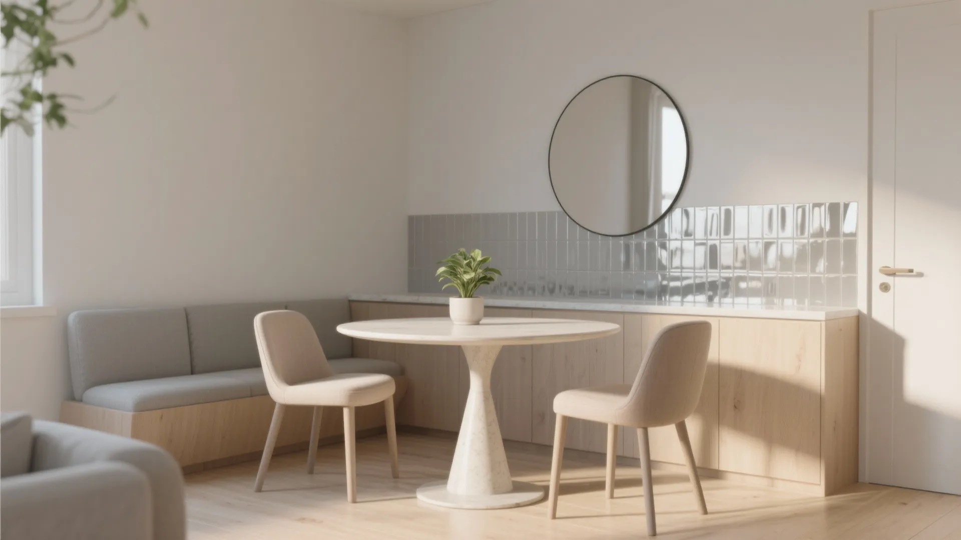 2. Go round and reflect light