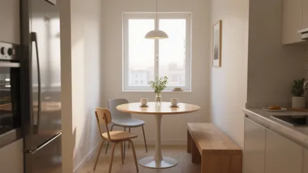 Round kitchen table set 4: 5 small-space design ideas