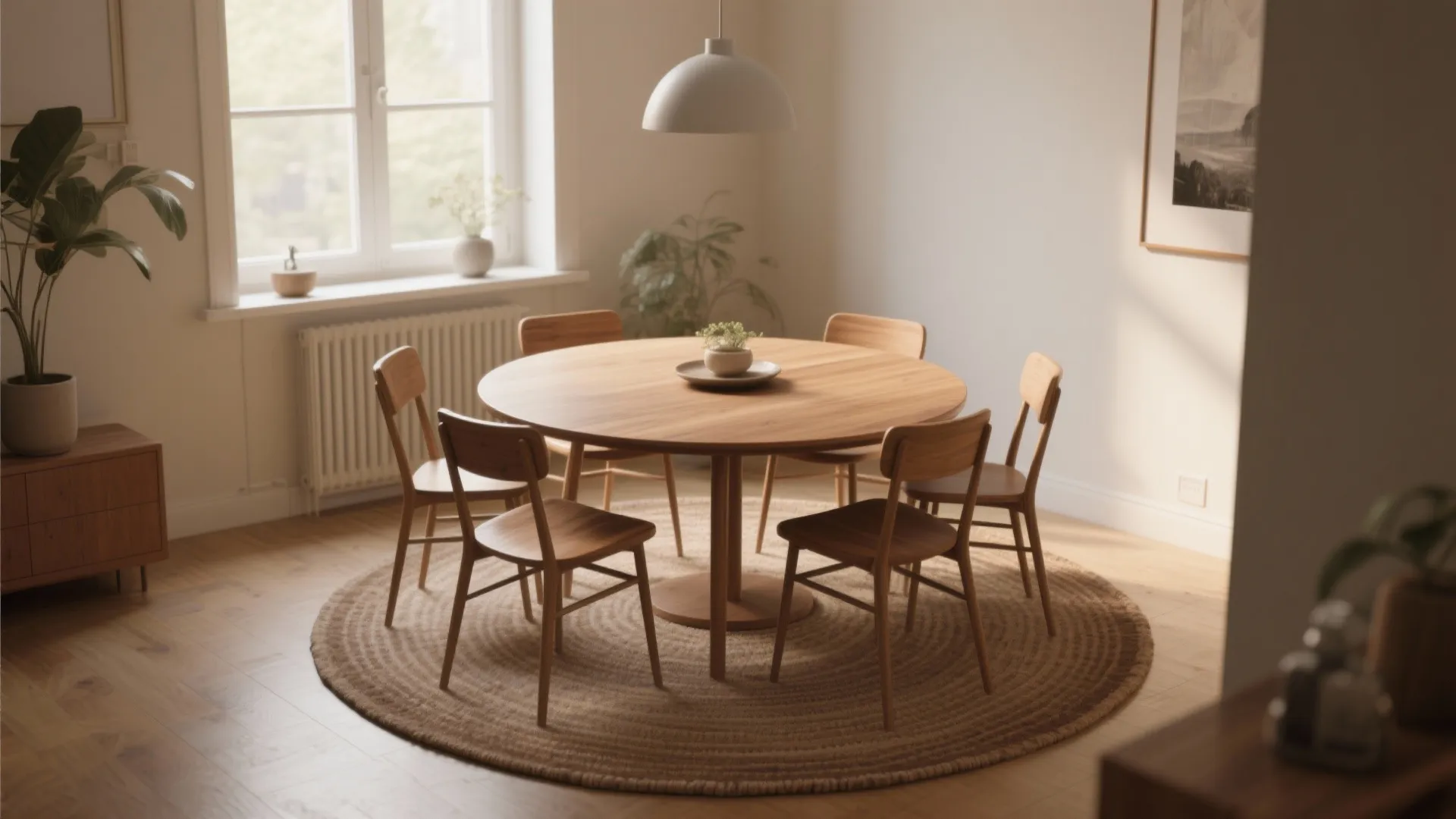 1. Round Rugs for Round Tables