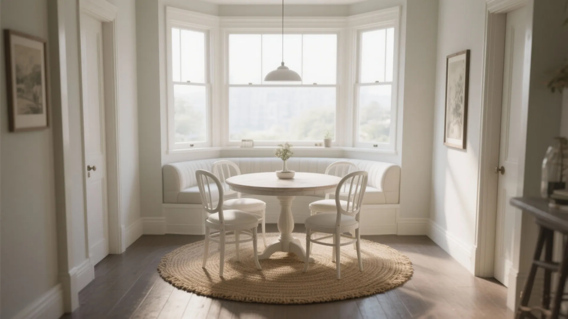 3. Keep Scale Small with a Round Table