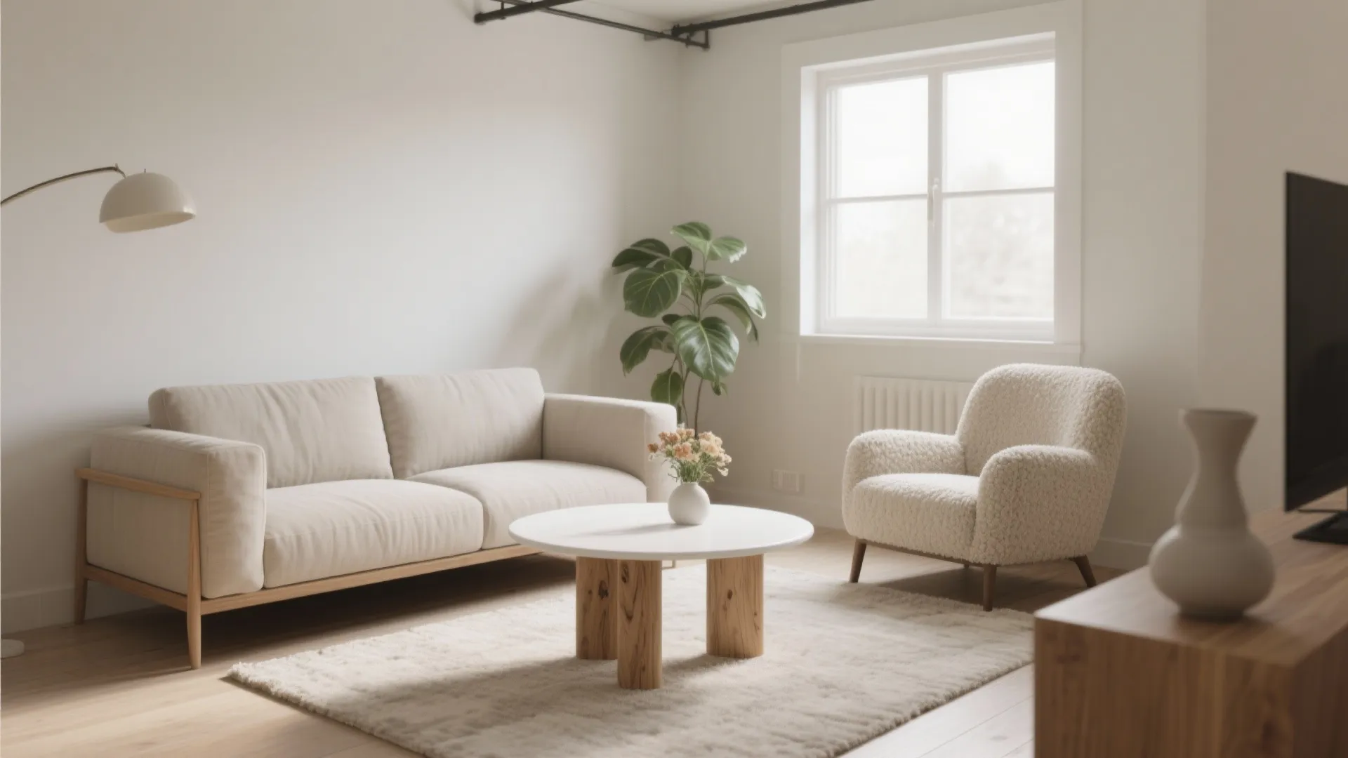 Small Round White Coffee Table Ideas for Modern Spaces: 1 Minute to Brighten Up Your Living Room with a Small Round White Coffee Table