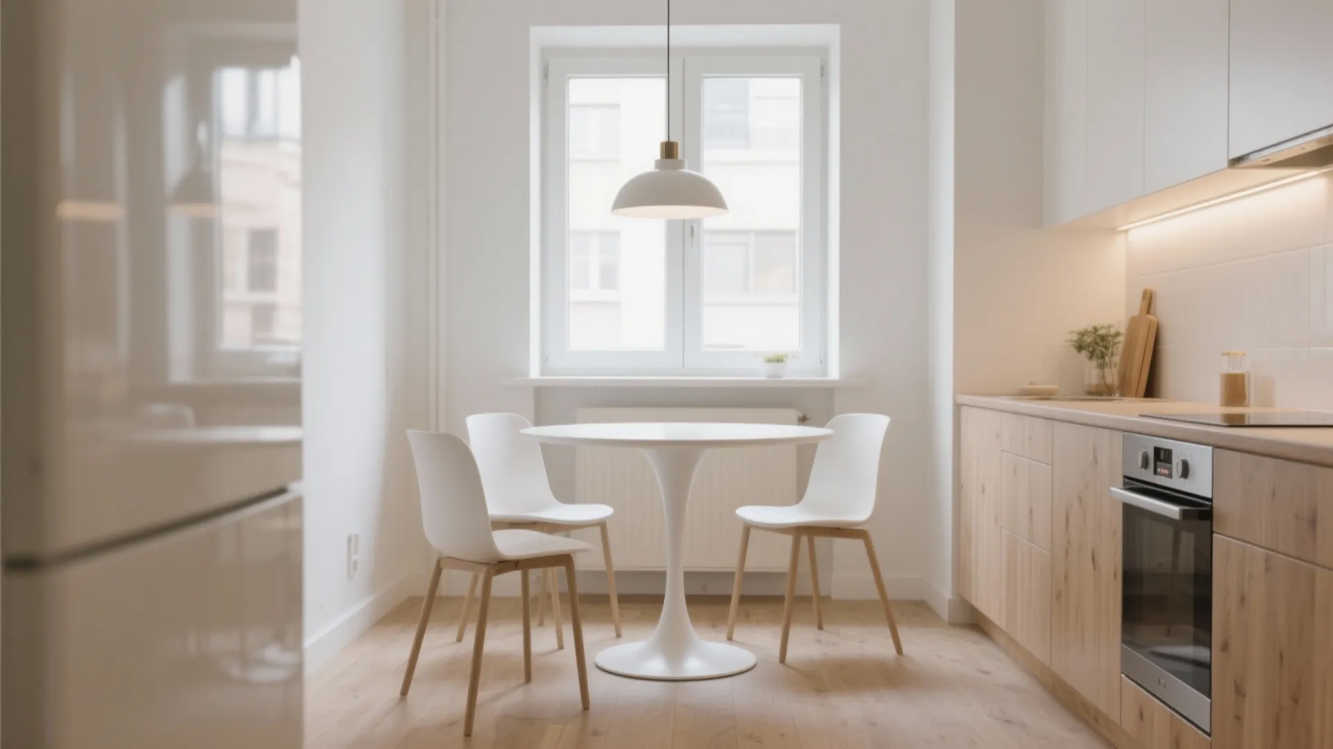Small Round White Kitchen Table: A Chic Space-Saving Choice: Fast-Track Guide to Picking the Perfect Table in 1 Minute