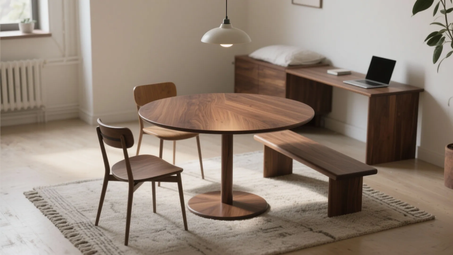Small Round Wood Dining Table: 5 Ideas: Space-saving styling and layout solutions for small round wood dining tables from a pro designer