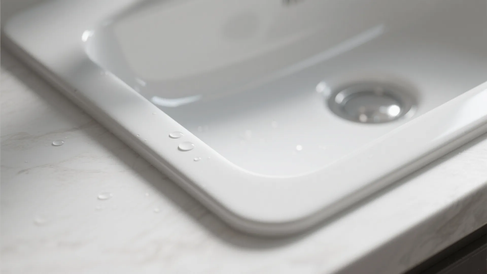 4. Choose a subtle rounded basin for easier cleaning