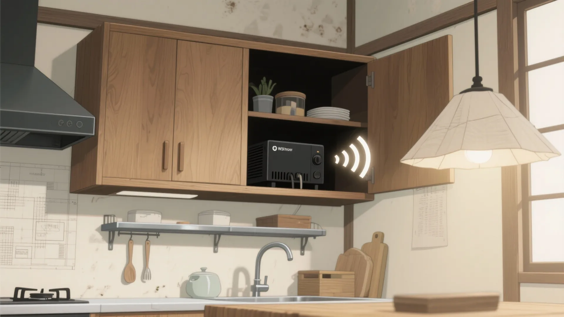 Tips 4: 家電ノイズと素材の“遮り”を読む（収納技巧と相性調整）