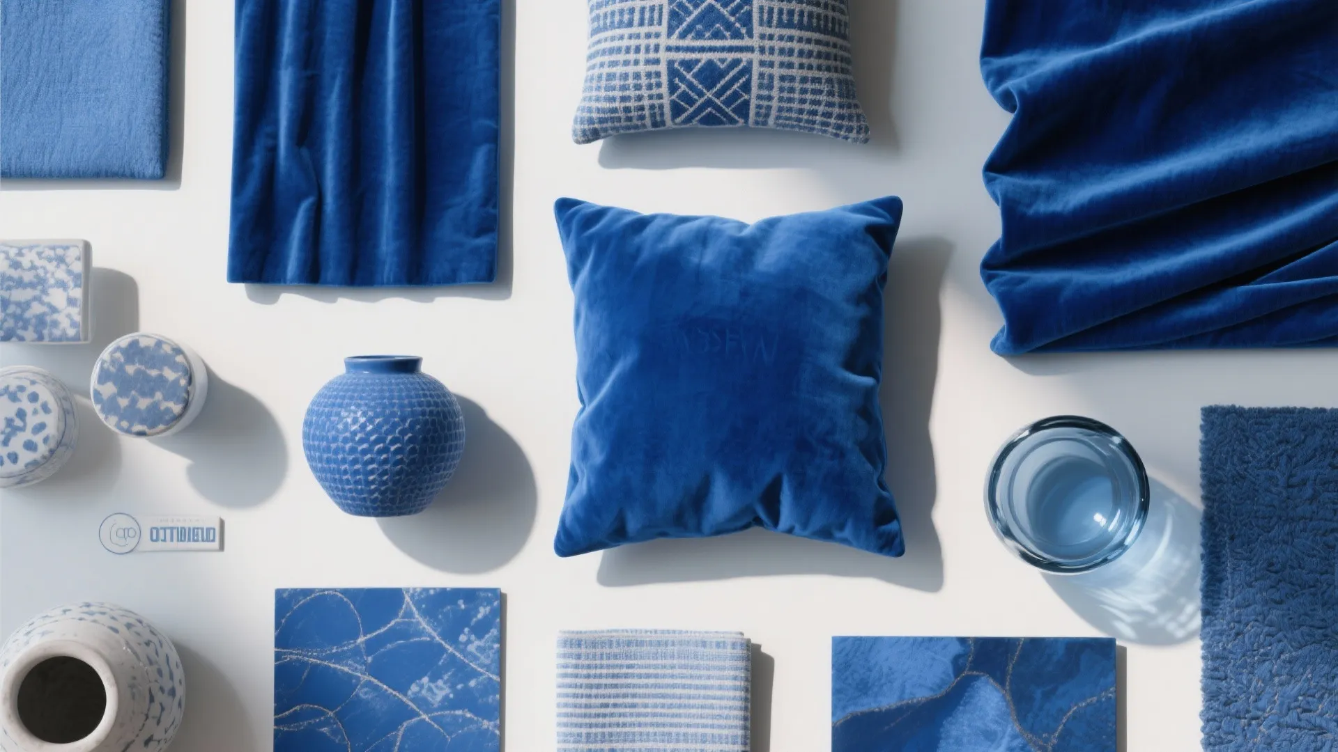 5. Mixed Textures in Royal Blue