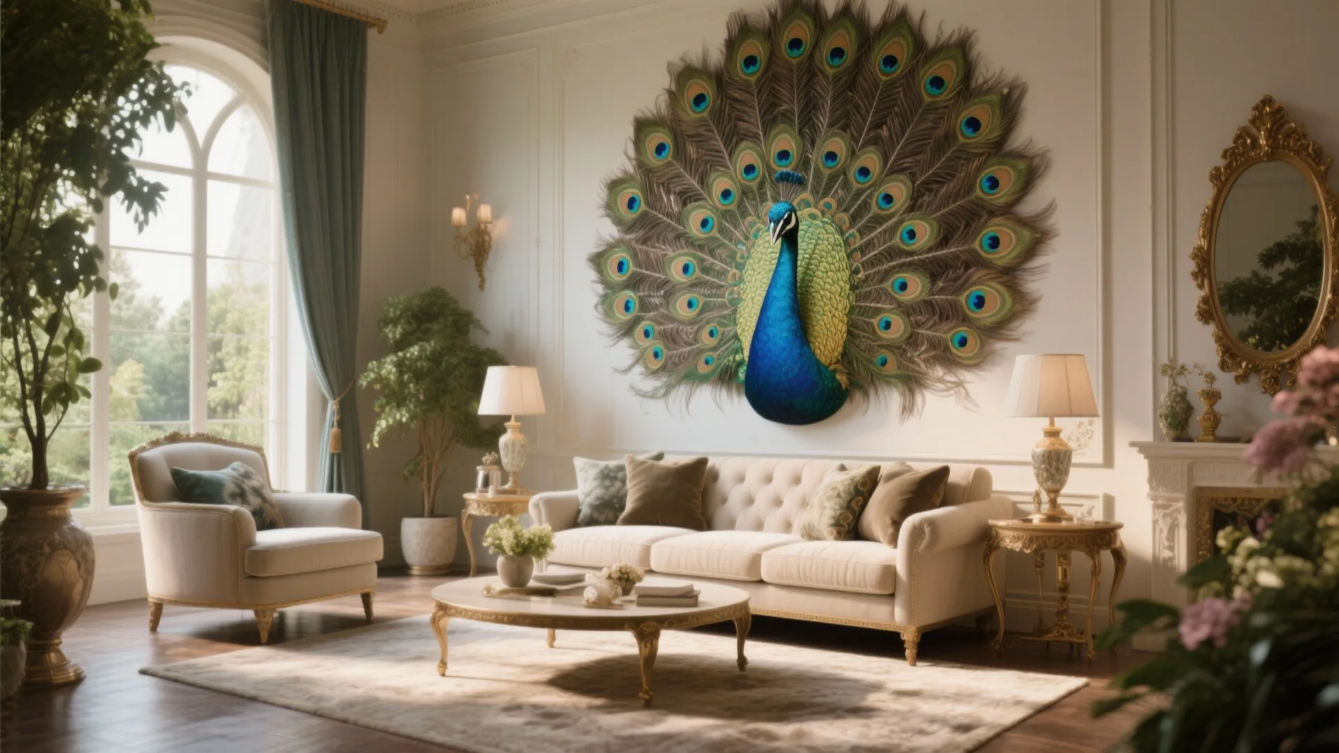 Stunning Peacock Feather Wall Decor Ideas: Incorporate Elegance with Vibrant Feathers