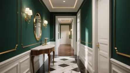 Royal paint design for hall: 5 timeless ideas