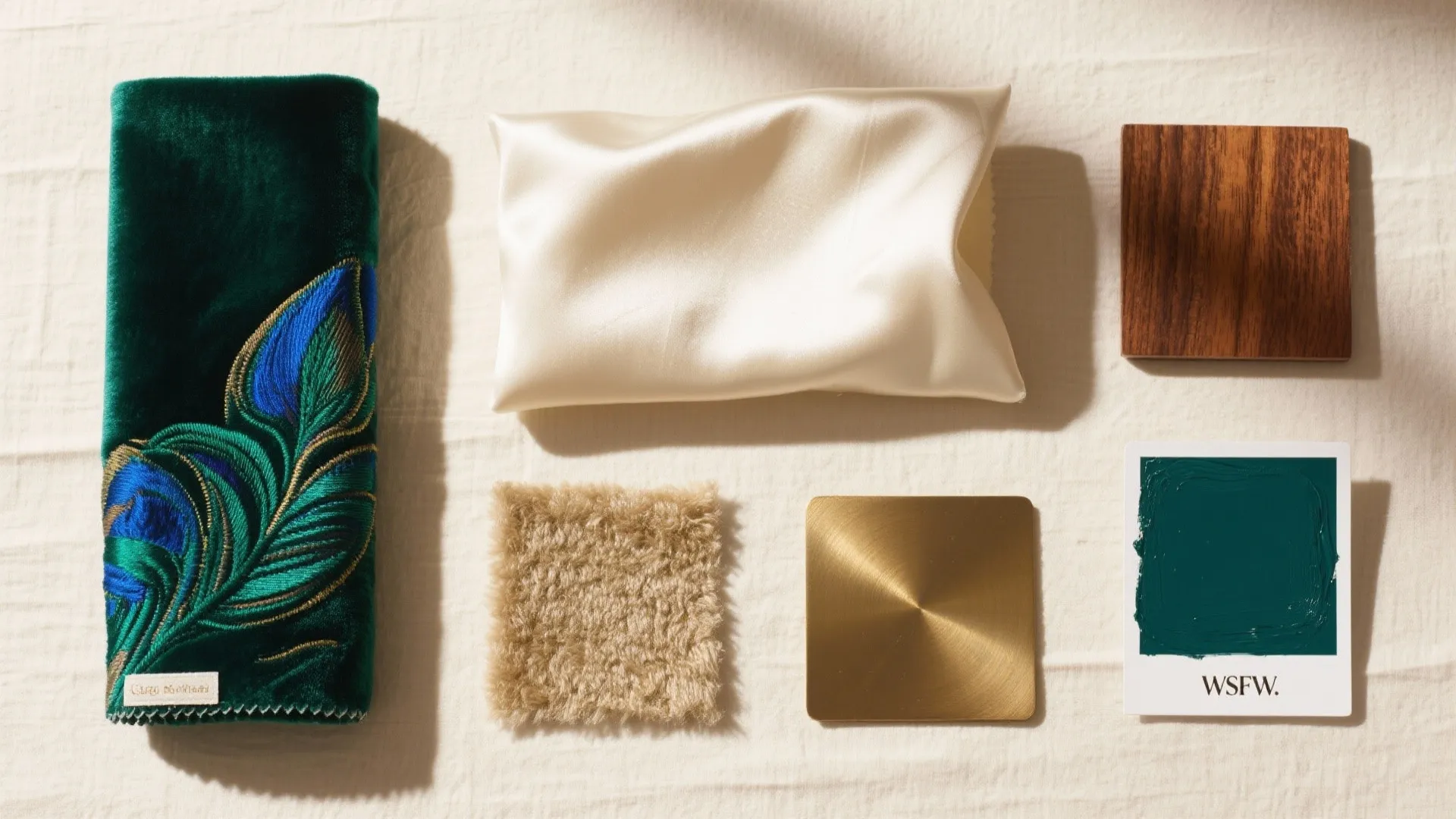 Velvet and Silk Layering for Regal Texture