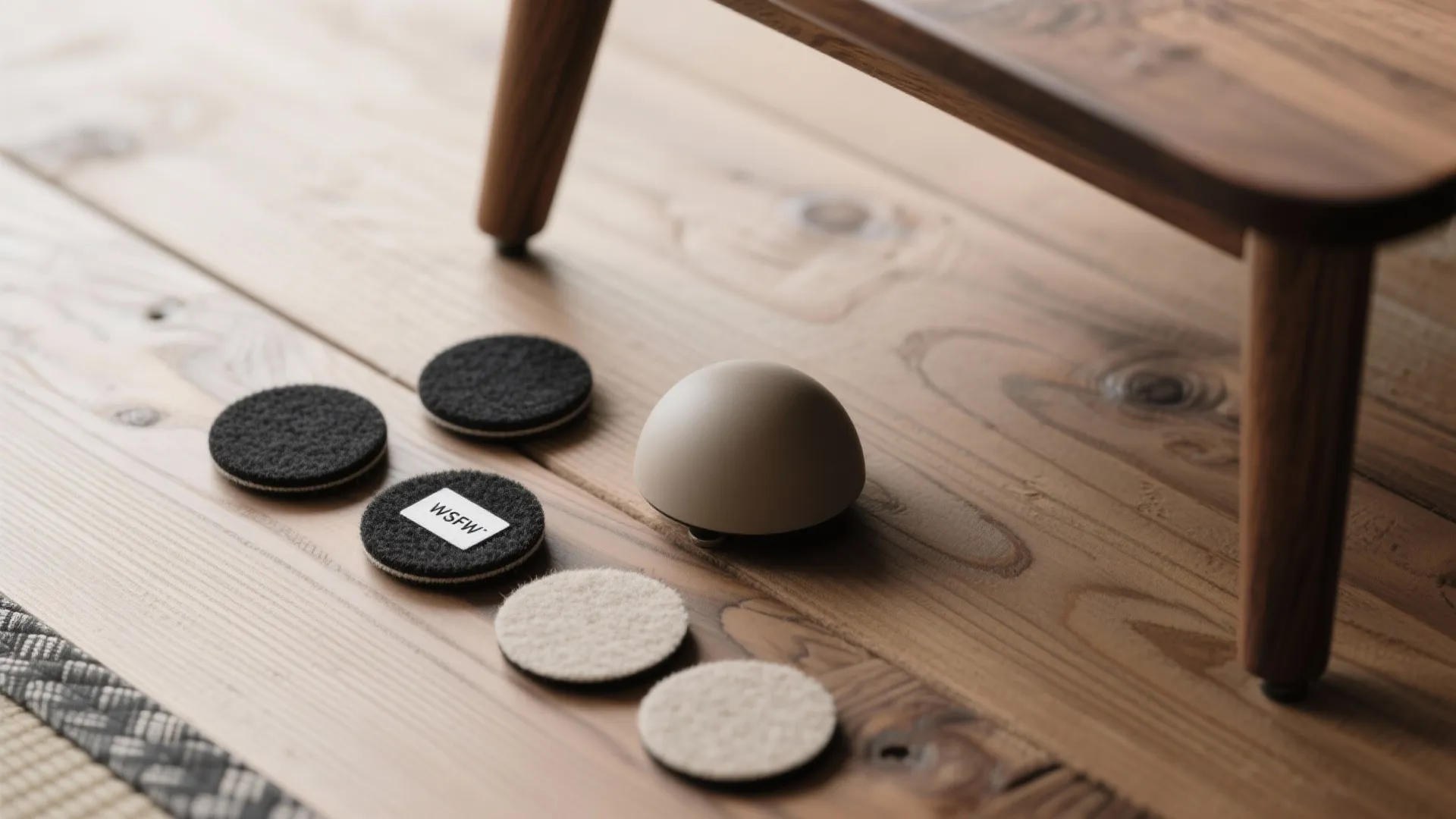 Tips 3: 家具脚は“素材ミックス”で静かに（東京・日式風格）