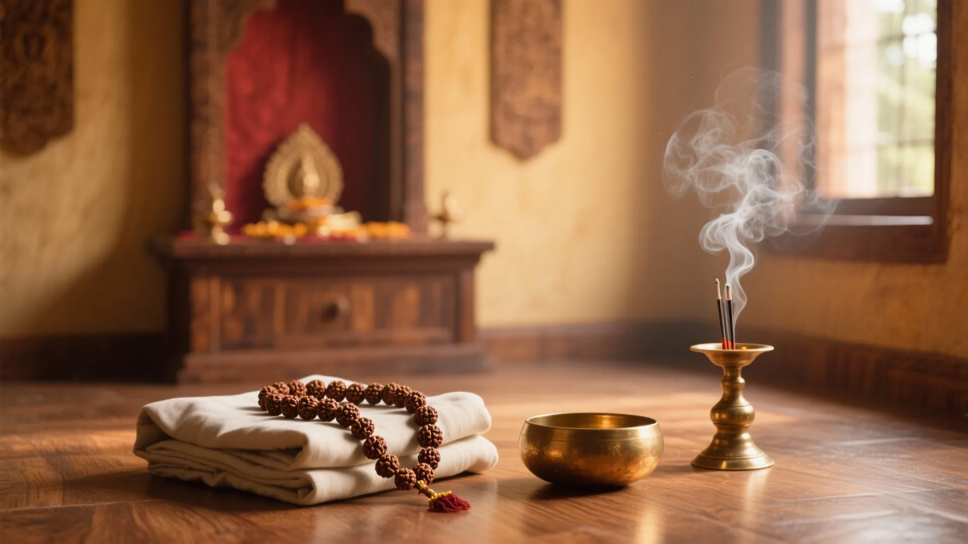 How to Keep Rudraksha in Pooja Room: Expert Tips: Fast-Track Guide to Storing Rudraksha Beads with Respect and Ease