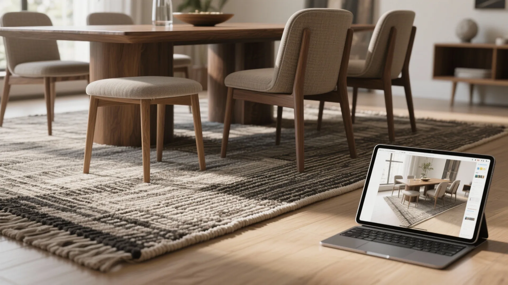 5. Visual Depth with Rug and 3D Preview