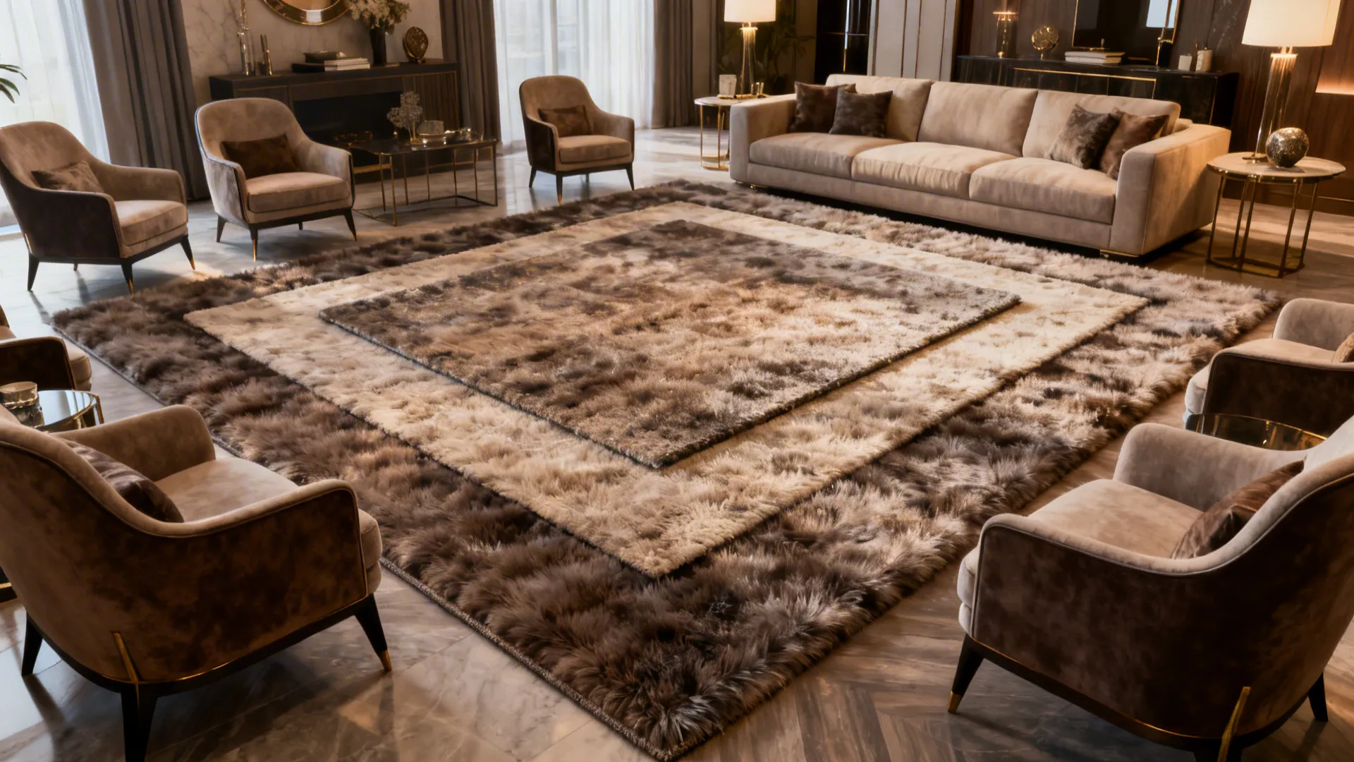 4. 9x12 ft and larger — the statement piece