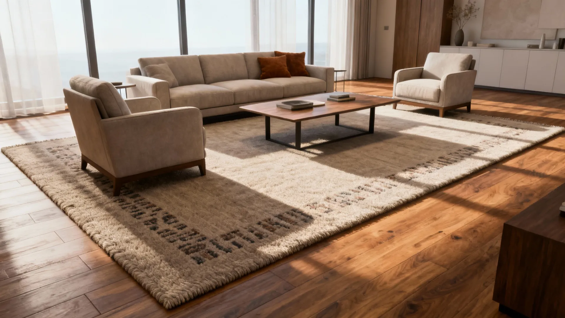 Living Room Rug Sizes: 5 Smart Ideas